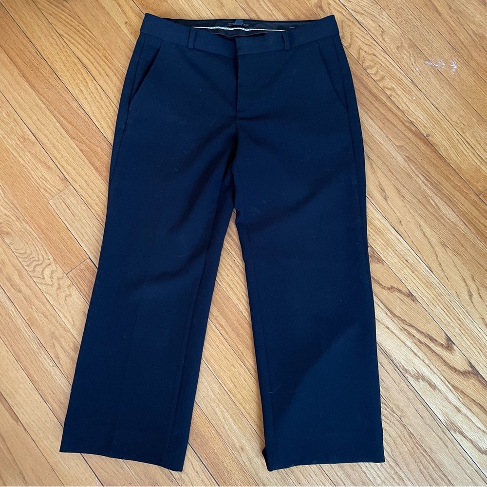 Banana Republic cropped wide leg trousers